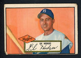 1952 Topps Baseball #036 Gil Hodges Dodgers Good Black 414952
