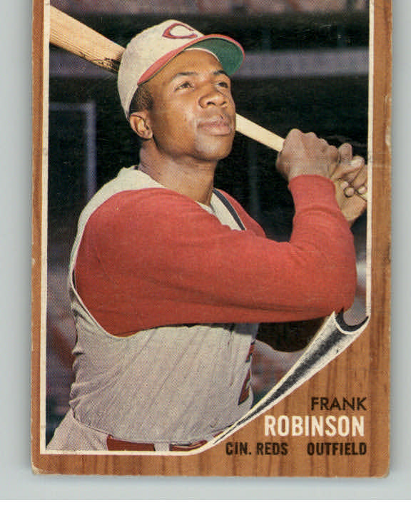 1962 Topps Baseball #350 Frank Robinson Reds VG 415017