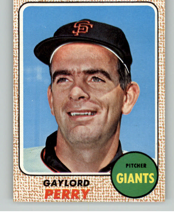1968 Topps Baseball #085 Gaylord Perry Giants NR-MT 415019