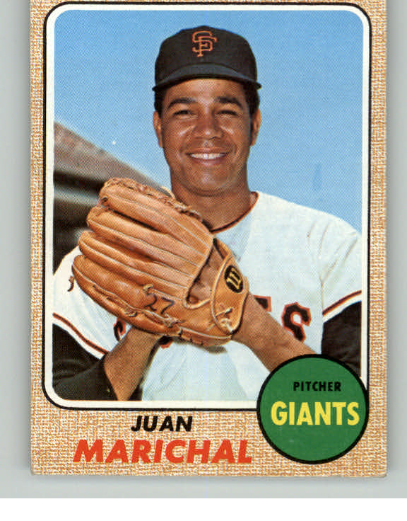 1968 Topps Baseball #205 Juan Marichal Giants EX+/EX-MT 415025