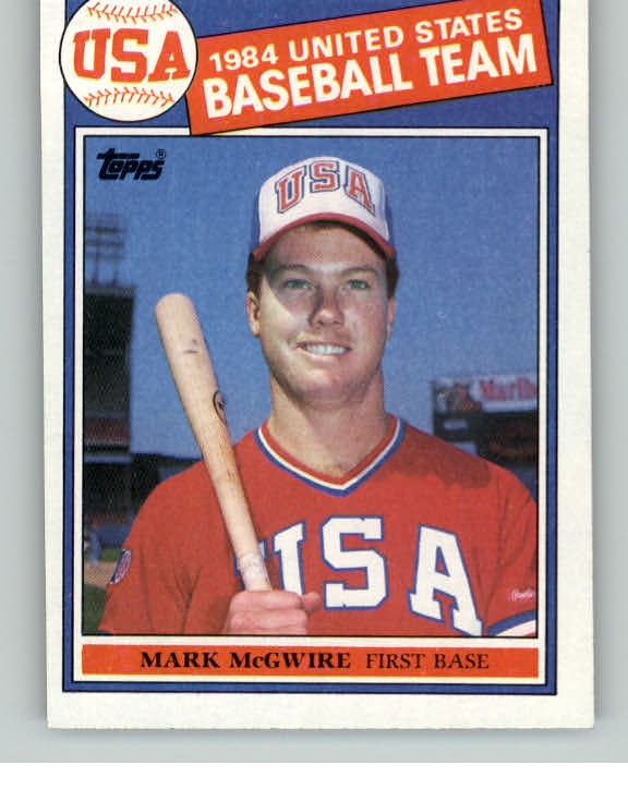 1985 Topps Baseball #401 Mark McGwire A's EX-MT/NR-MT 415036