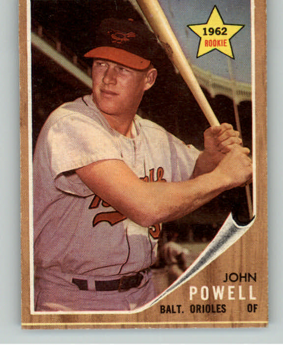 1962 Topps Baseball #099 Boog Powell Orioles EX 415052