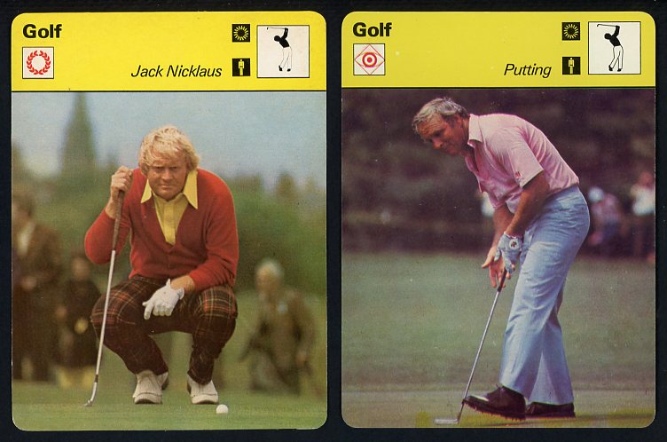 1977 Sportscaster Set Lot 11 Diff EX-MT Golf Nicklaus Palmer 415179