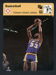 1977 Sportscaster Kareem Abdul Jabbar Lakers EX-MT 415209