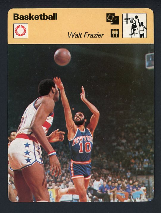 1977 Sportscaster Walt Frazier Knicks EX-MT 415214
