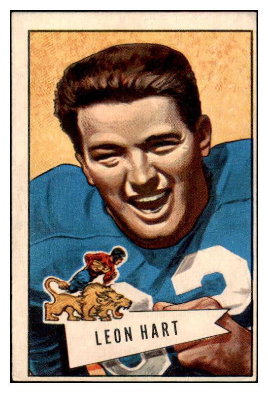 1952 Bowman Large Football #015 Leon Hart Lions VG-EX 415260