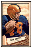1952 Bowman Large Football #024 John Karras Cardinals EX-MT 415264