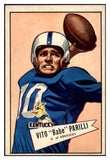 1952 Bowman Large Football #044 Babe Parilli Packers EX-MT 415272