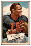 1952 Bowman Large Football #087 Mal Cook Cardinals EX-MT 415297