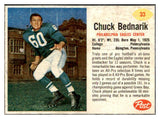 1962 Post Football #033 Chuck Bednarik Eagles NR-MT 415457