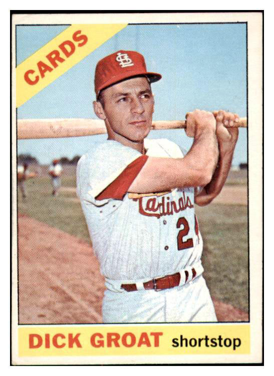 1966 Topps Baseball #103 Dick Groat Cardinals VG-EX No Option 415493