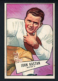 1952 Bowman Large Football #081 John Kastan Giants EX-MT 415509