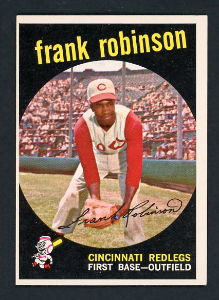 1959 Topps Baseball #435 Frank Robinson Reds EX+/EX-MT  416042