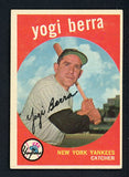 1959 Topps Baseball #180 Yogi Berra Yankees EX+/EX-MT  416052