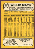 1968 Topps Baseball #050 Willie Mays Giants EX-MT oc 416101