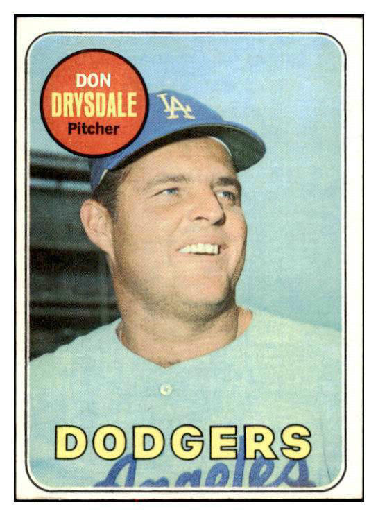 1969 Topps Baseball #400 Don Drysdale Dodgers NR-MT 416203