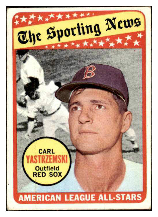 1969 Topps Baseball #425 Carl Yastrzemski A.S. Red Sox EX 416208