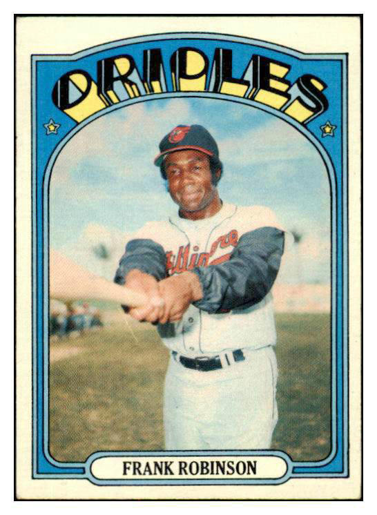 1972 Topps Baseball #100 Frank Robinson Orioles NR-MT 416212