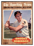 1962 Topps Baseball #468 Brooks Robinson A.S. Orioles NR-MT 416213