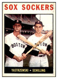 1964 Topps Baseball #182 Carl Yastrzemski Chuck Schilling NR-MT 416234