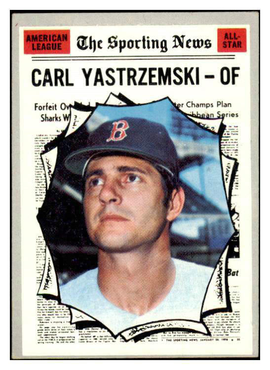 1970 Topps Baseball #461 Carl Yastrzemski A.S. Red Sox EX-MT 416236