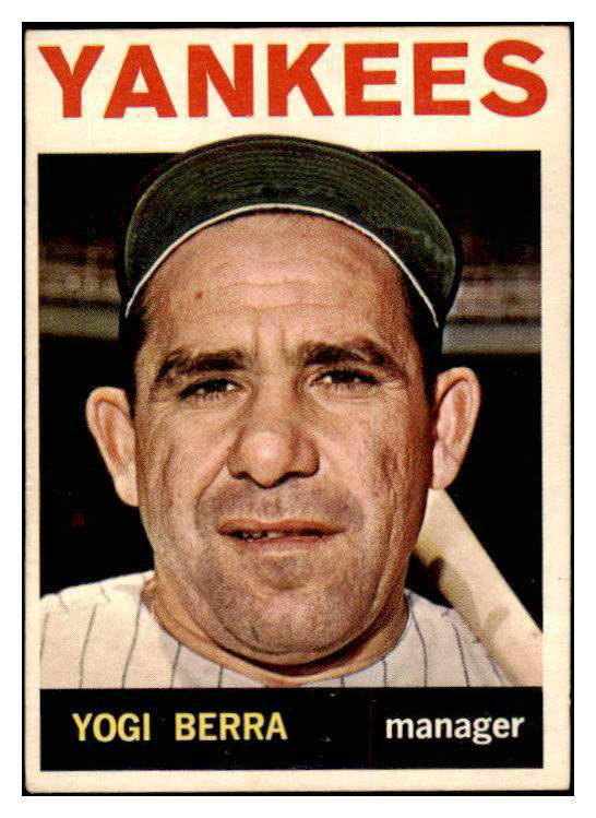 1964 Topps Baseball #021 Yogi Berra Yankees NR-MT 416273