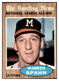 1962 Topps Baseball #399 Warren Spahn A.S. Braves NR-MT 416324