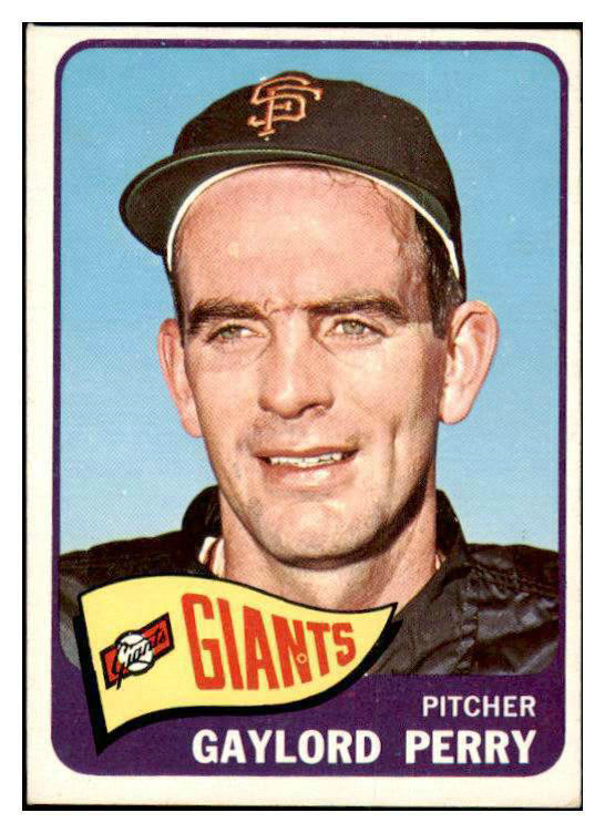 1965 Topps Baseball #193 Gaylord Perry Giants EX-MT 416418