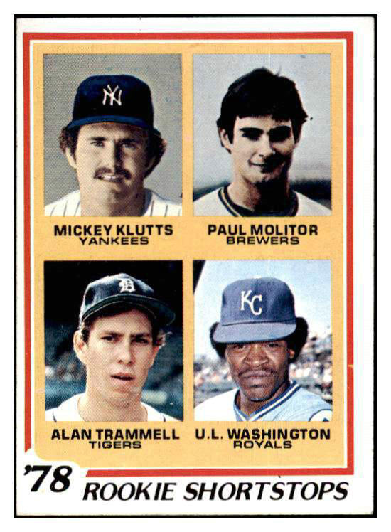 1978 Topps Baseball #707 Paul Molitor Brewers NR-MT 416448