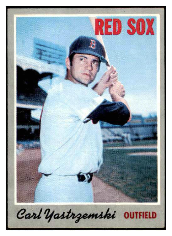 1970 Topps Baseball #010 Carl Yastrzemski Red Sox EX-MT 416455
