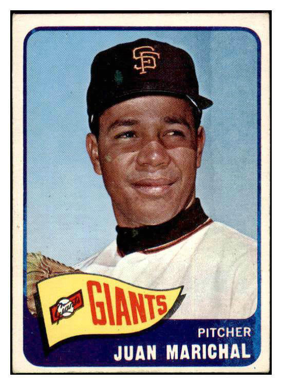 1965 Topps Baseball #050 Juan Marichal Giants EX+/EX-MT 416485
