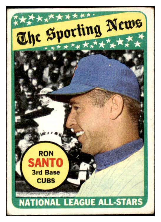 1969 Topps Baseball #420 Ron Santo A.S. Cubs VG-EX 416511