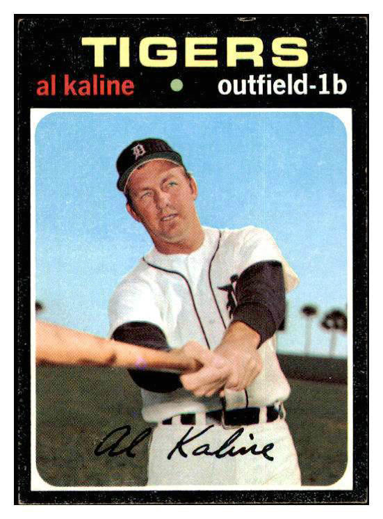 1971 Topps Baseball #180 Al Kaline Tigers NR-MT 416524