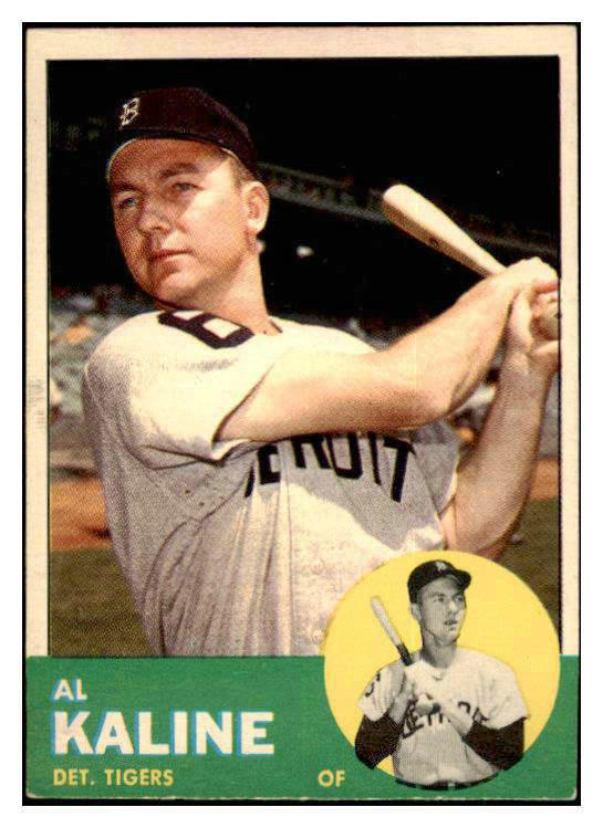 1963 Topps Baseball #025 Al Kaline Tigers NR-MT 416527