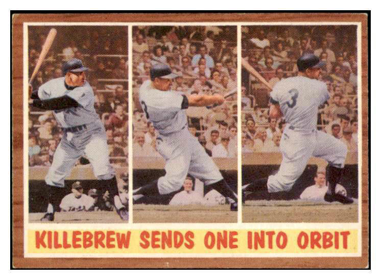 1962 Topps Baseball #316 Harmon Killebrew IA Twins NR-MT 416563