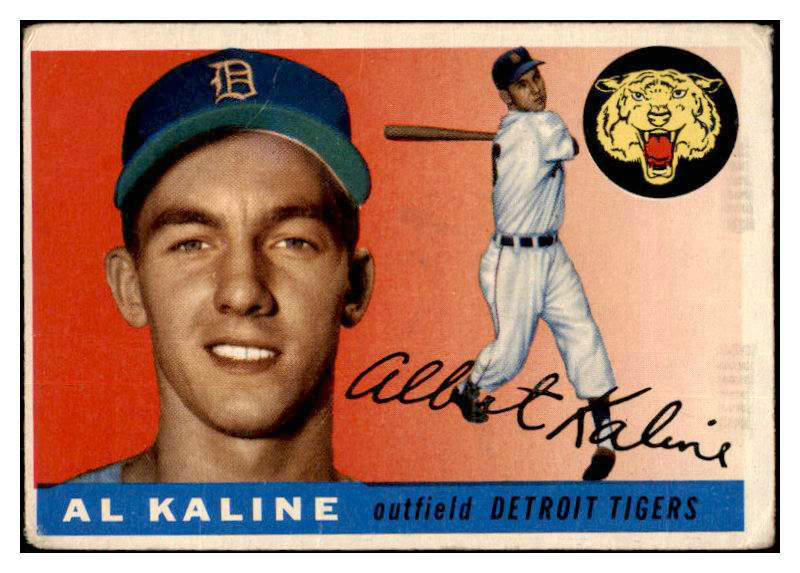 1955 Topps Baseball #004 Al Kaline Tigers VG 416587