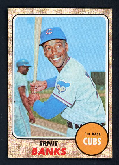 1968 Topps Baseball #355 Ernie Banks Cubs NR-MT 416637