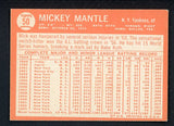 1964 Topps Baseball #050 Mickey Mantle Yankees EX+ 416687
