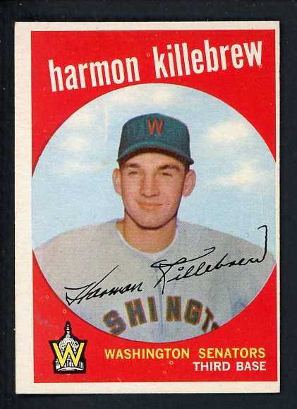 1959 Topps Baseball #515 Harmon Killebrew Senators EX+/EX-MT 416692