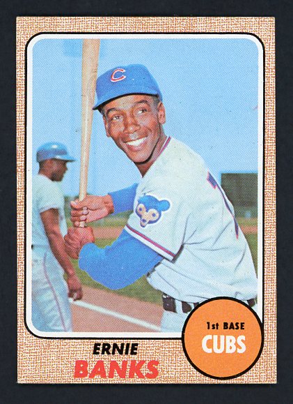 1968 Topps Baseball #355 Ernie Banks Cubs NR-MT 416759