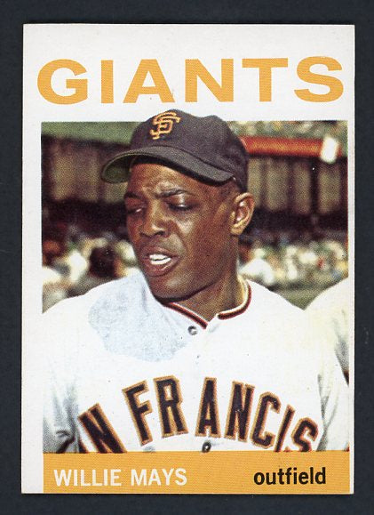 1964 Topps Baseball #150 Willie Mays Giants VG-EX 416870