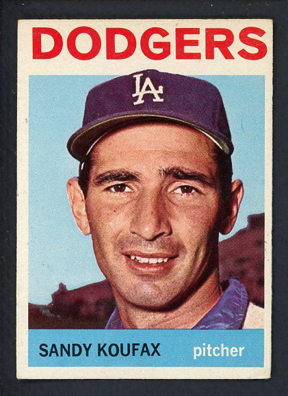 1964 Topps Baseball #200 Sandy Koufax Dodgers EX+/EX-MT 416872