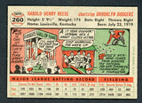 1956 Topps Baseball #260 Pee Wee Reese Dodgers NR-MT 416990