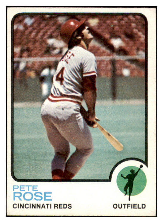 1973 Topps Baseball #130 Pete Rose Reds EX-MT 417171
