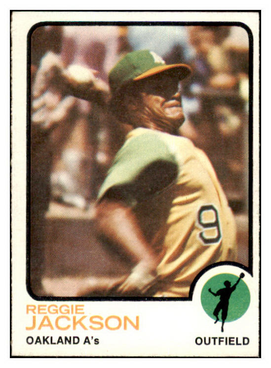 1973 Topps Baseball #255 Reggie Jackson A's NR-MT 417174