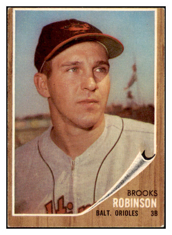 1962 Topps Baseball #045 Brooks Robinson Orioles EX-MT 417226