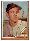 1962 Topps Baseball #045 Brooks Robinson Orioles VG-EX 417226