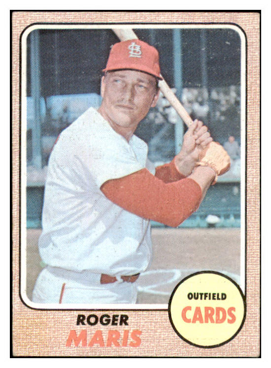 1968 Topps Baseball #330 Roger Maris Cardinals EX-MT 417243