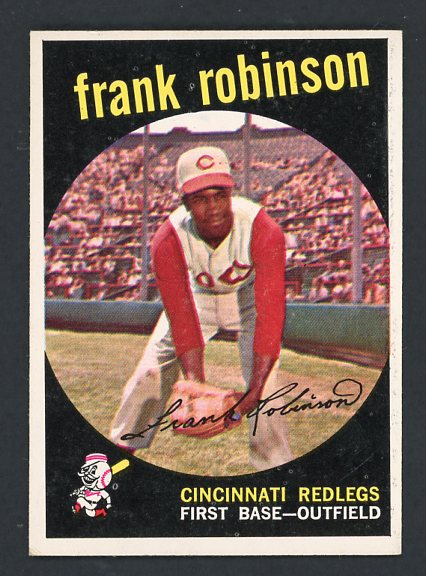 1959 Topps Baseball #435 Frank Robinson Reds EX+/EX-MT 417443