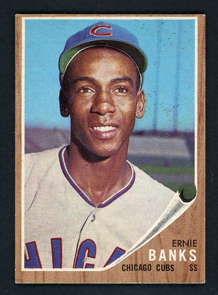 1962 Topps Baseball #025 Ernie Banks Cubs EX-MT 417476